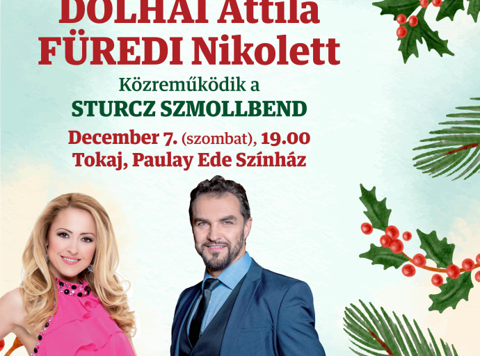 Hallelujah Adventi koncert Dolhai Attilával és Füredi Nikolettel